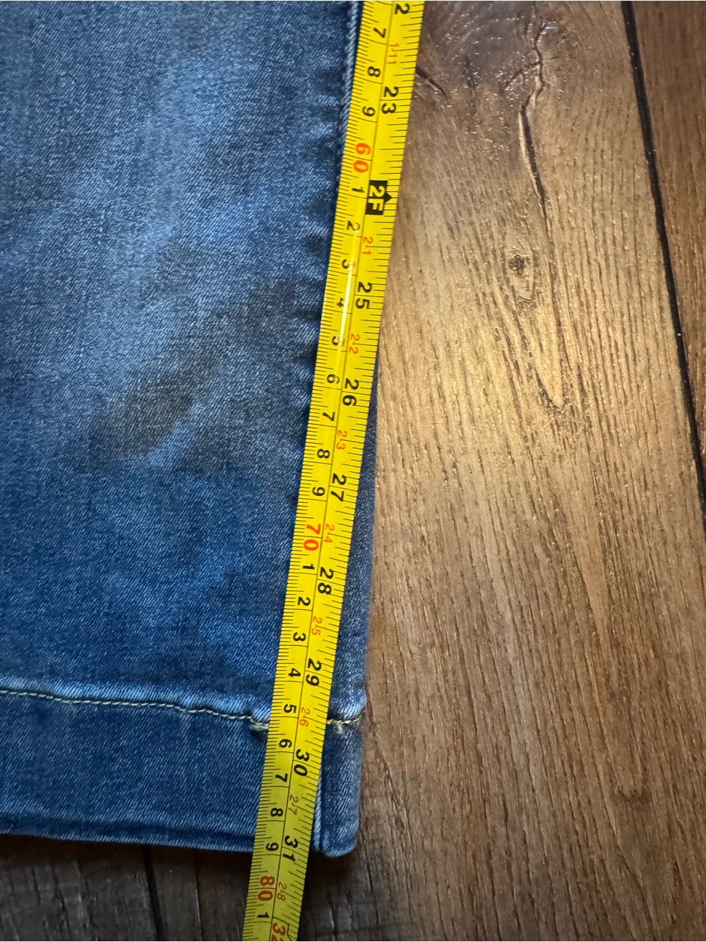 7 For All Man Kind DOJO Denim Jeans with Back Pocket Stitching - Picture 8 of 9